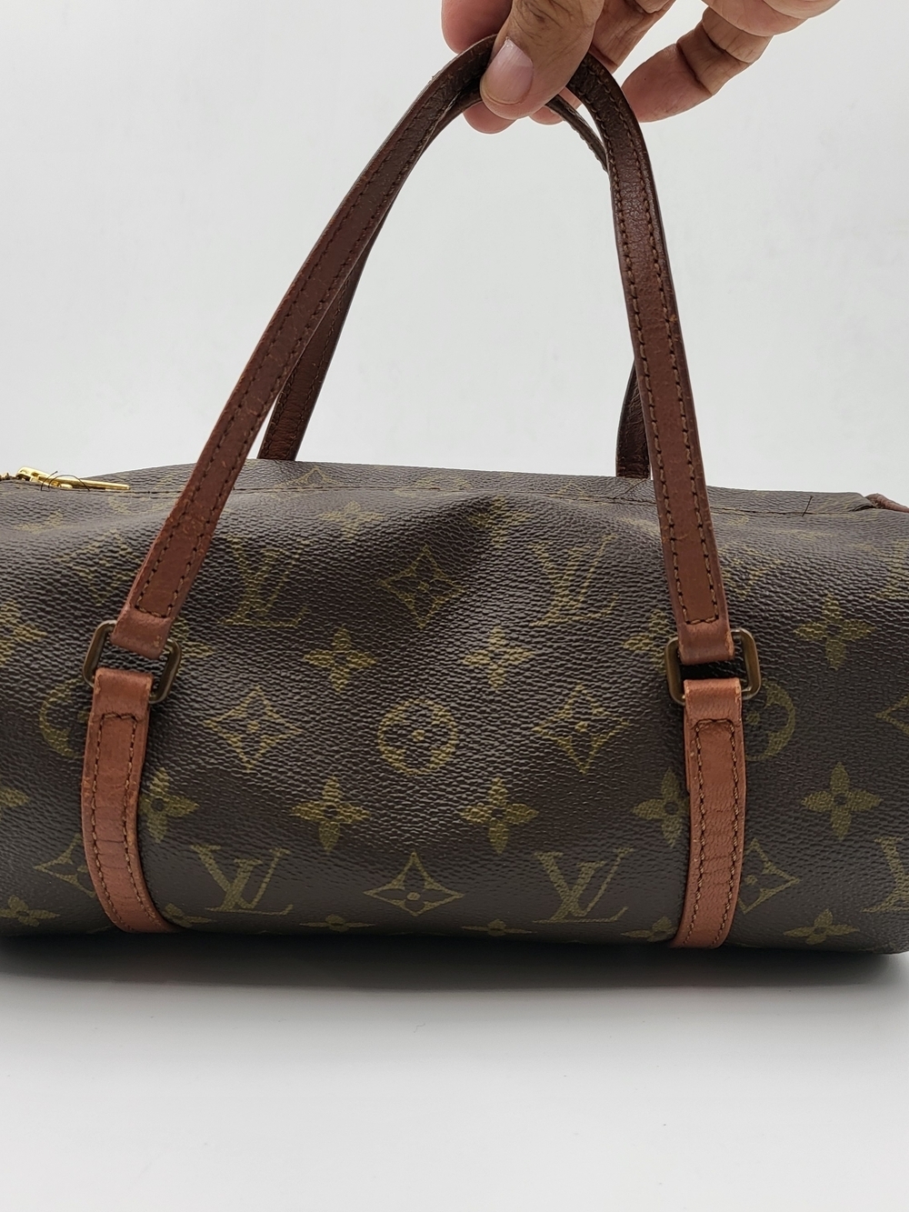 LOUIS VUITTON Monogram Papillon 26 Vintage, Auth.